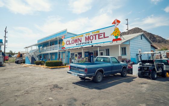 Clown motel u gradu Tonopah u Nevadi, SAD - 3