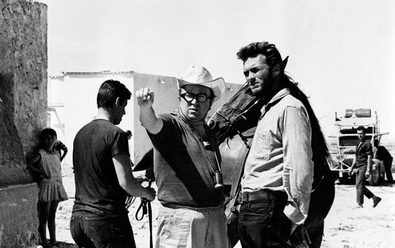 Sergio Leone i Clint Eastwood