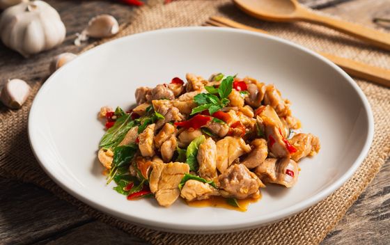 Stir fry s piletinom