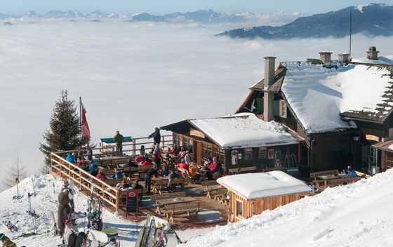 Na Gerlitzen skijalištu 15 je ugostiteljskih objekata