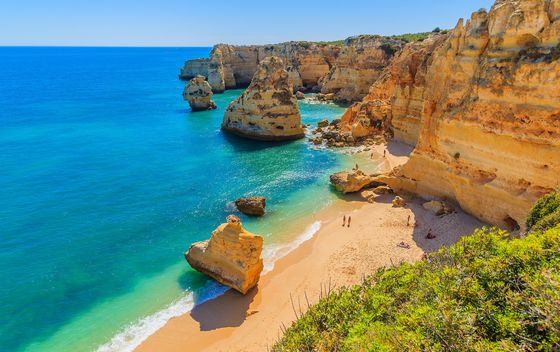Praia da Marinha, Lagoa, Portugal