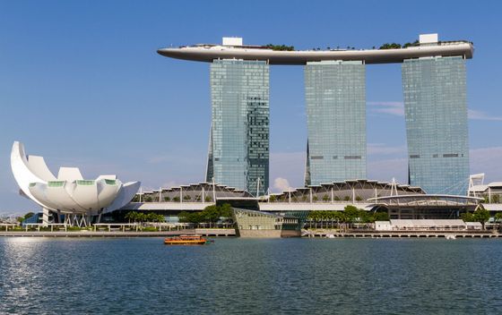 Bazen hotela Marina Sands Bay