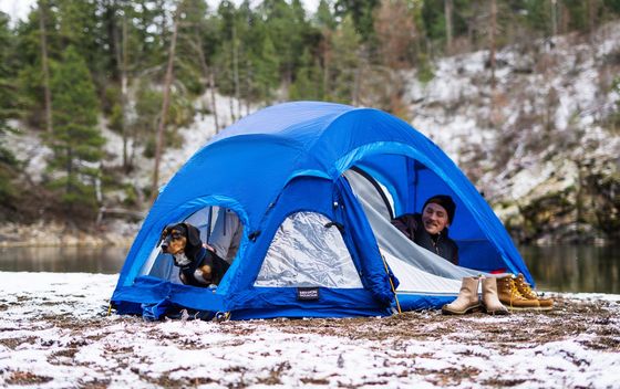Šator Pawsible za kampiranje s kućnim ljubimcima tvrtke Mission Mountain - 3