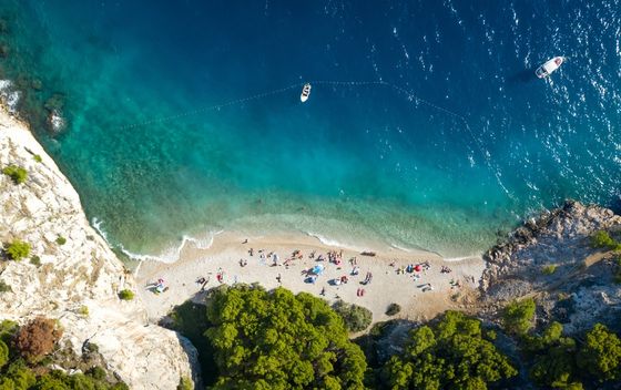 Plaža Nugal kod Makarske