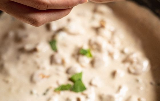 Kremozni njoki s piletinom i plavim sirom - 33