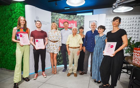 Dobitnici nagrade Moderna džezva, mentori Studija dizajna, predstavnici Barcaffea