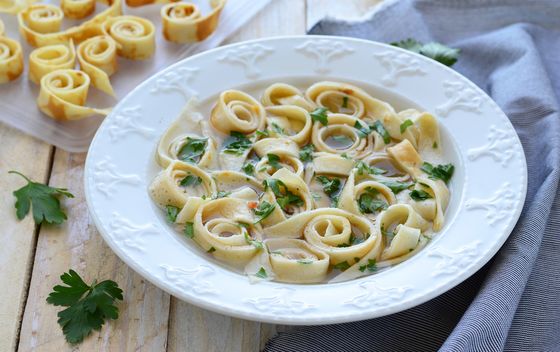 Fladlesuppe