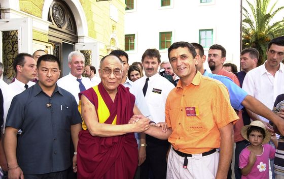 Dalaj Lama i Stipe Božić