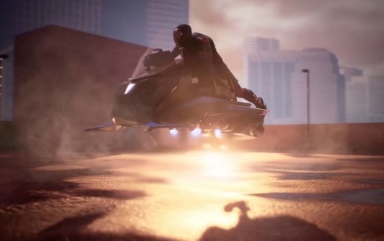 The Speeder leteći motor - 4