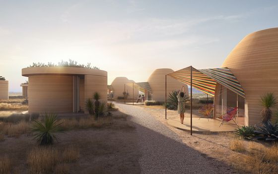 El Cosmico prvi isprintani 3D hotel tvrtke Icon - 1