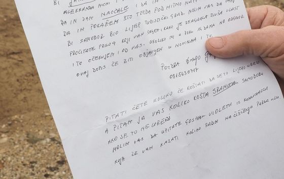 Gospon Dragec, samoborski eko-policajac, na smeće i otpad upozorava - pismima - 11