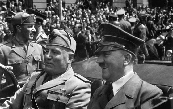 Mussolini i Hitler
