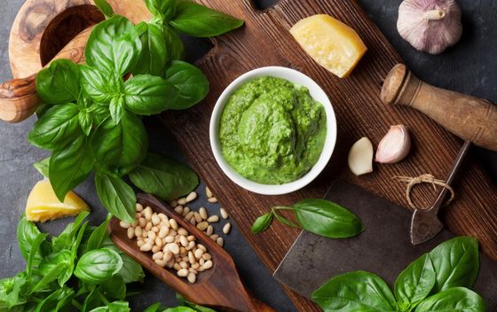 Pinjoli su sastavni dio umaka pesto genovese
