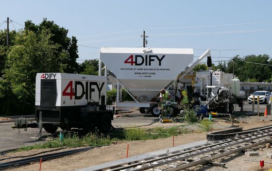 3D isprintana kuća start-upa 4DIFY, Kalifornija - 3