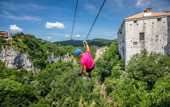 ZipLine Pazinska jama - 4