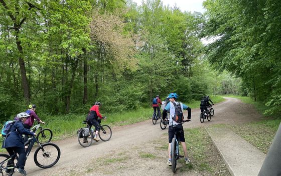 Amazon of Europe bike trail - 9