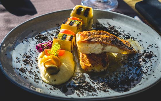 File brancina s pireom od pastrnjaka i grilanim porilukom