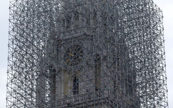Nova skela na zagrebačkoj katedrali - 5