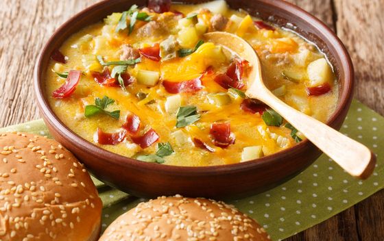 Cheeseburger varivo