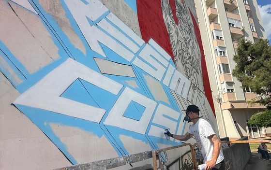 Mural u Zadru - 2