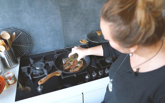 Saltimbocca alla romana s njokima od bundeve
