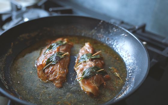 Saltimbocca alla romana s njokima od bundeve