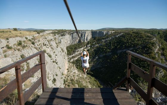 Kanjon Čikole - zipline - 3