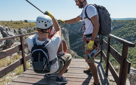 Kanjon Čikole - zipline - 4