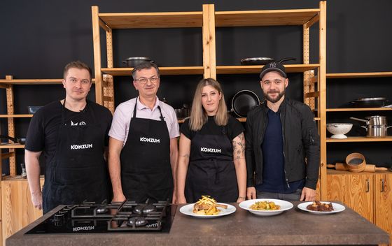 Darko Kontin, Darko Debić, Jelena Markota i Darko Vlašić