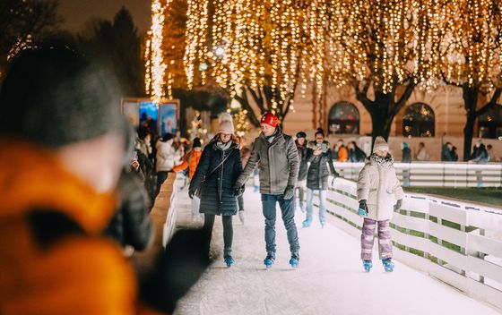 Ledeni park na Tomislavcu u Zagrebu - 1