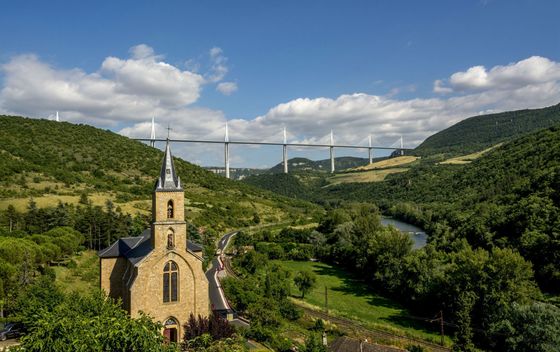 Vijadukt Millau u Francuskoj - 3