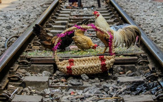 Željeznička ulica u Hanoiju, Vijetnam - 1