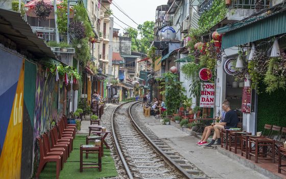 Željeznička ulica u Hanoiju, Vijetnam - 4