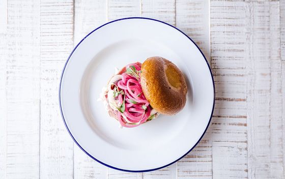 Pastrami bagel