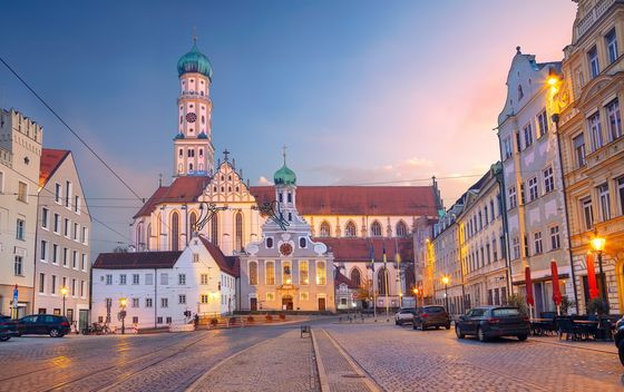 Augsburg., Njemačka - 2