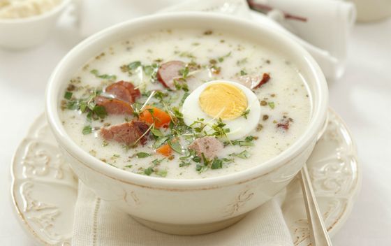 Tradicionalna poljska juha Žurek