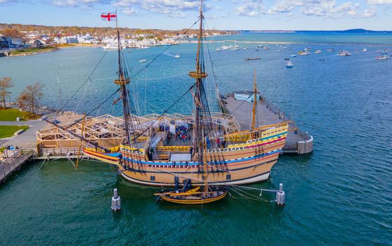 Mayflower II (replika Mayflowera) - 1