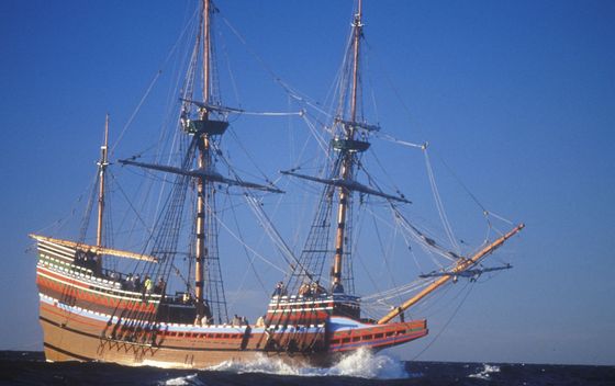 Mayflower II (replika Mayflowera) - 3
