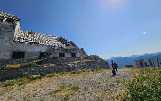 Bivša vojna baza Panos na Velebitu - 1