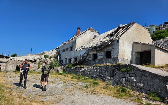 Bivša vojna baza Panos na Velebitu - 3