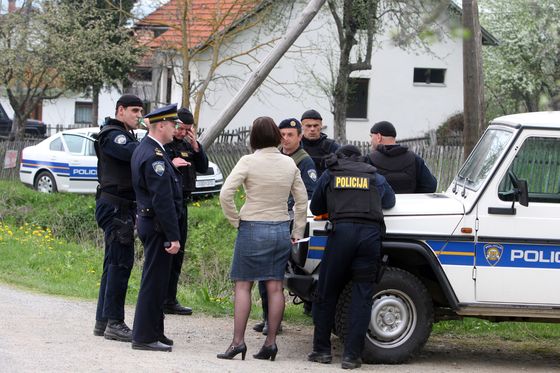 Policija na petrinjskom području (Arhiva: Goran Jakus/24sata)