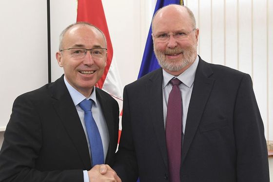 Krstičević i Kohorst (Foto: MORH)