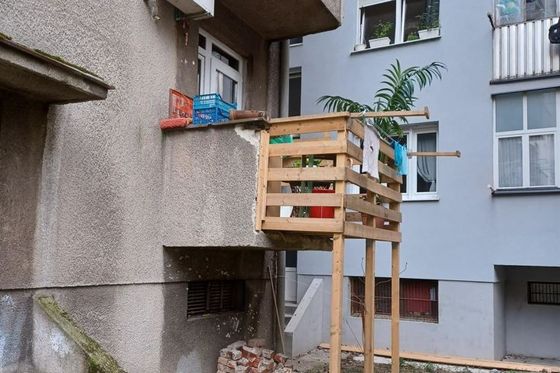 Balkon u Zagrebu - 1