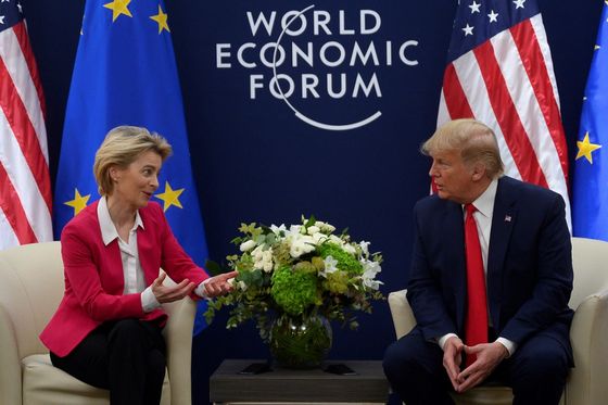 Ursula von der Leyen i Donald Trump