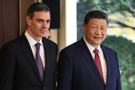 Pedro Sanchez i Xi Jinping - 1