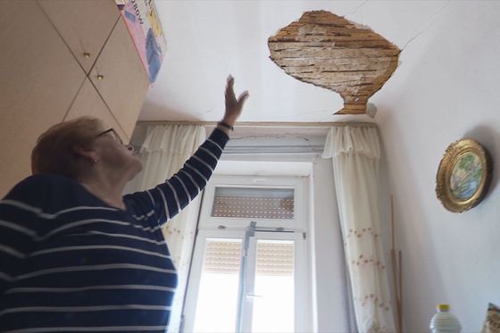 Kuća oštećena zbog radova u Karlovcu