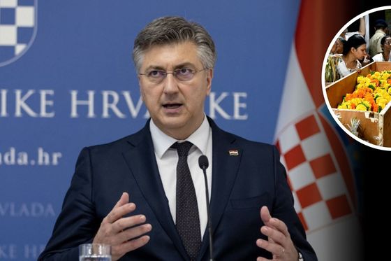 Andrej Plenković i sprovod stradalih u napadu