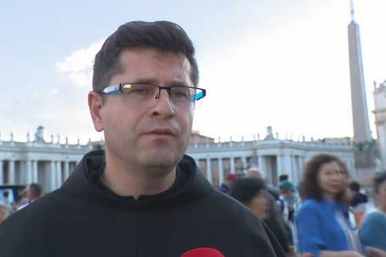 Fra Igor Horvat, ispovjednik u bazilici svetog Petra