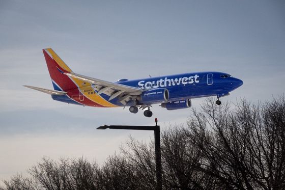 Zrakoplov Southwest Airlinesa