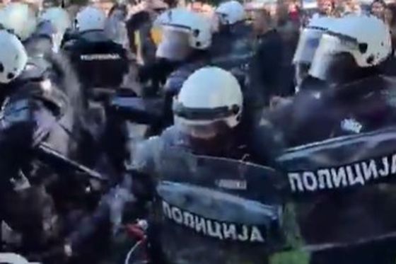 Srpska policija napala studente i građane u Novom Sadu